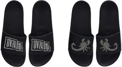 nvisan Men Slides(Grey, Grey , 8)