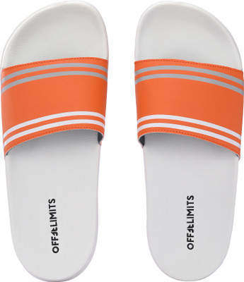 OFF LIMITS Men Slides(Orange , 8)