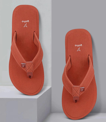 yoho Women Bubbles Women Ortho slippers Soft and comfortable for Women Slippers(Orange , 8)