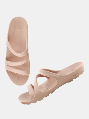 RED TAPE Women Slides(Pink , 8)