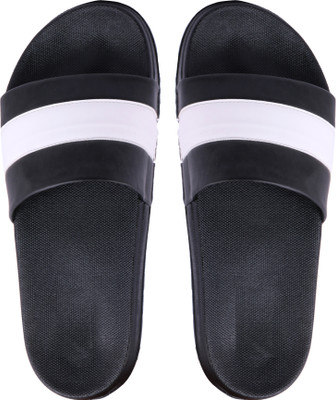 AMDRO Men Slides(Black , 11)