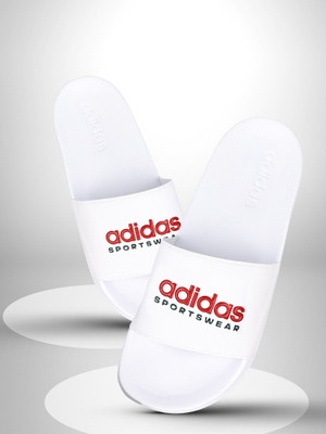 ADIDAS Men Slides(White , 10)