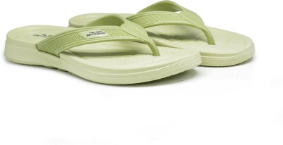 asian Women Flip Flops(Green , 7)