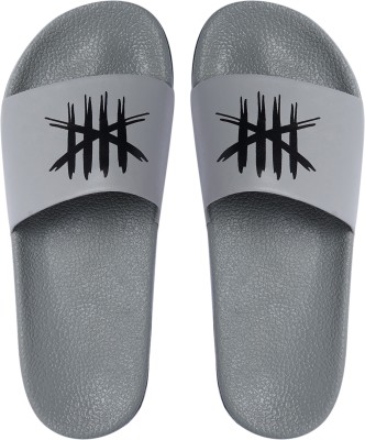 CLOSHO Men Slides(Grey , 11)