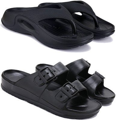 BERSACHE Men Flip Flops(Multicolor , 6)