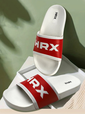 HRX by Hrithik Roshan Men Slides(White , 6)