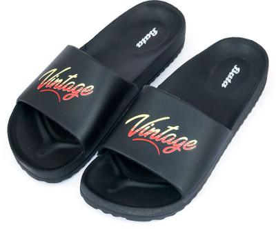 Bata Men Slides(Black , 7)