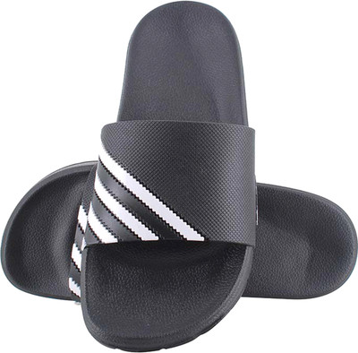 FLITE Men Slides(Black , 8)