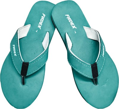 Fadex Women Slippers(Green , 8)