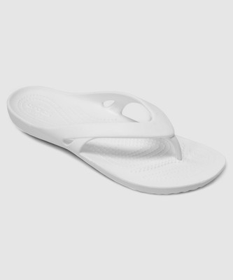 CROCS Women Women's Kadee II Flip Flops(White , 3 UK/India)
