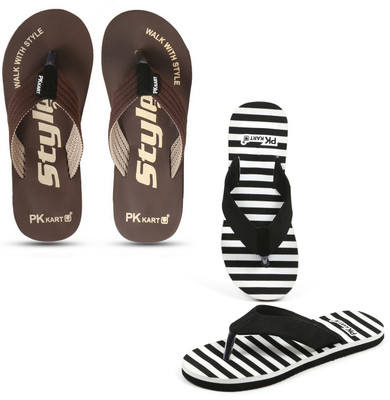 PKKART Men Slippers(Multicolor , 10)