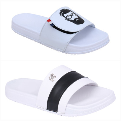 Shoe Mate Men Slides(Multicolor , 11)
