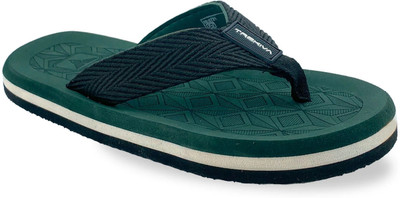 TREKIVA Men Premium Slippers Trendy Comfortable Flexible & Durable, Anti-Skid| TFG-1009 Slippers(Olive , 7)