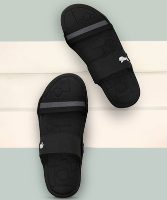 RootBook Men Slides(Black , 6)