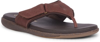 HUSH PUPPIES Men Slippers(Brown , 8)