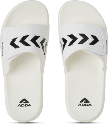 Adda Men Slides(White , 8)