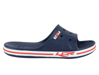 LANCER Men Slides(Blue , 8)