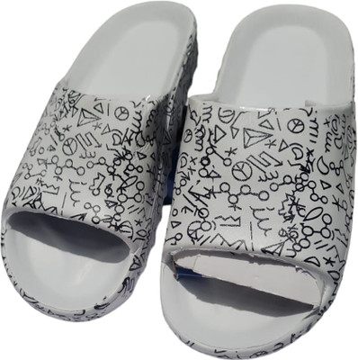 MADOCC Men Slides(White , 4)