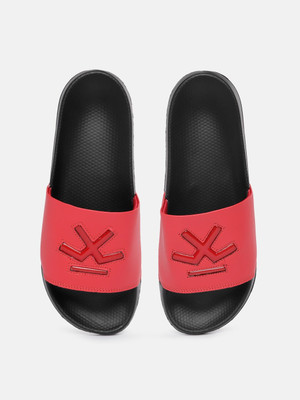 WROGN Men Slides(Red , 7)