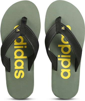 ADIDAS Men Slides(Green , 4)