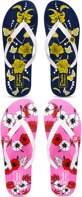 Dada-Brothers Women Slippers(Multicolor , 8)