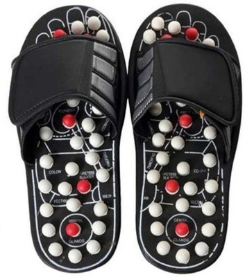 jasvi Men Slides(Black , 8)