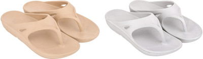 Urban Yug Men Slippers(Beige, Grey , 7)
