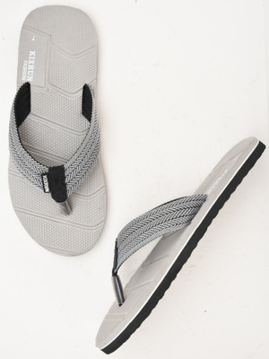 Kixrun Men Slippers(Grey , 7)