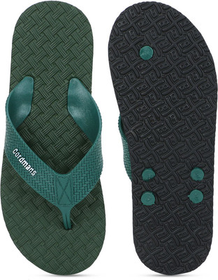 Cordmans Men Slippers(Green , 7)