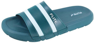 FLITE Men Slides(Green, Green , 8)