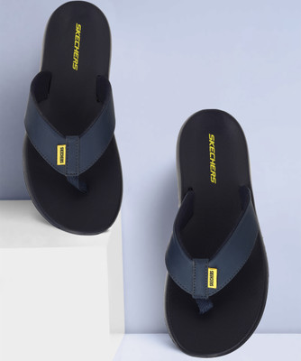 Skechers Men Flip Flops(Navy , 7)