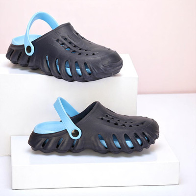 RIFOF Men Clogs(Blue , 9)