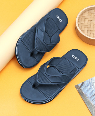 CIBEK Men Flip Flops(Navy , 9)