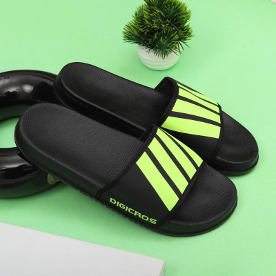 Digicros Men Slides(Green , 8)