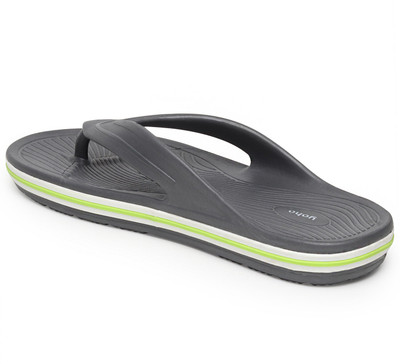 yoho Men Slippers(Grey , 9)