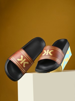 KILLER Men Slides(Tan , 8)