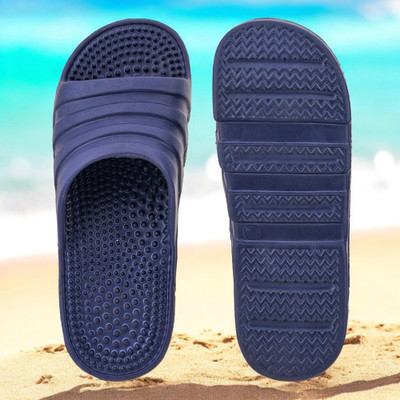 Radhira Men Slippers(Blue , 9)