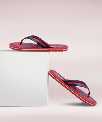 action Men Flip Flops(Red , 8)