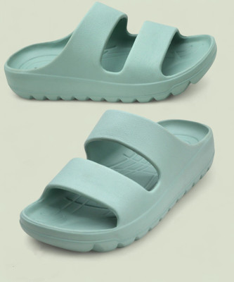 Svaar Men NewlyLaunch|Classic Soft|Cushion|Comfortable|Premium|Stylish Slides(Green , 10)
