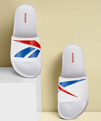 REEBOK Men Slides(White , 10)