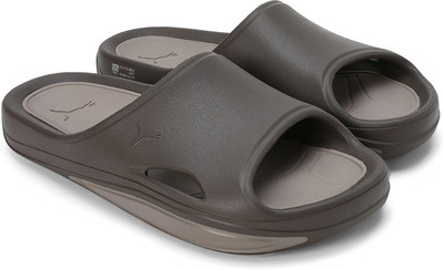PUMA Men Lithen Injex Slides(Brown , 7)