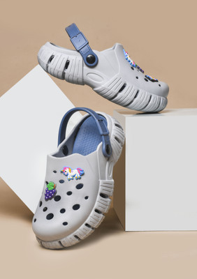 Dressberry Women Clogs(Grey , 8)