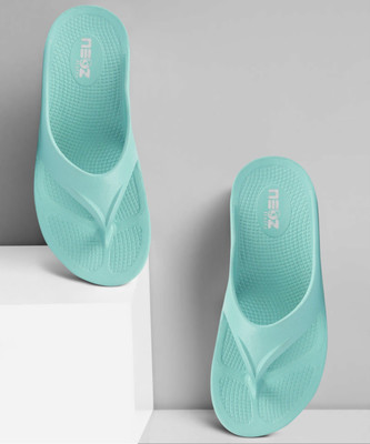 Neoz Women Women_Classic Flip Flops(Green , 4)