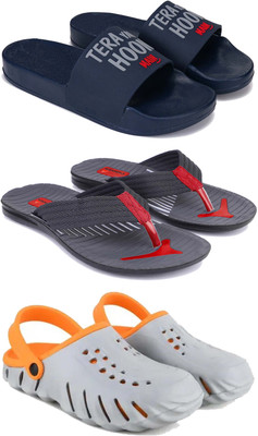 DRACKFOOT Men Slippers(Multicolor , 7)