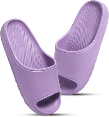 Footup Women Super Soft|Orthopedic|Comfortable|Lightweight|Diabetic Slides(Purple , 6)