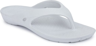 ShoeNsrting Women Flip Flops(Grey , 4)