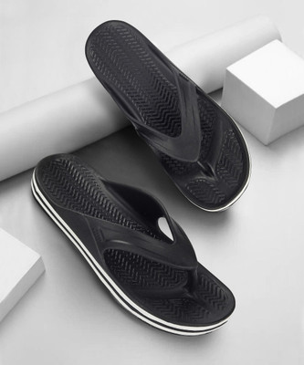 Paragon Men EVK3414G Flip Flops For Men | Easy Washable | Lightweight Slipper | Comfortable Slippers(Black , 6)