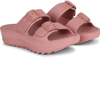 Aqualite Women Slides(Pink , 7)