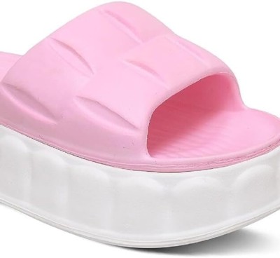 RAHUL Enterprise Women Slides(Pink , 4)