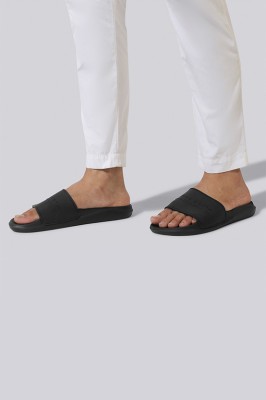 Neemans Men Slides(Black , 7)